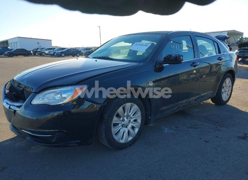 Photo 2 of 2012 Chrysler 200 LX (VIN 1C3CCBAB6CN104861)