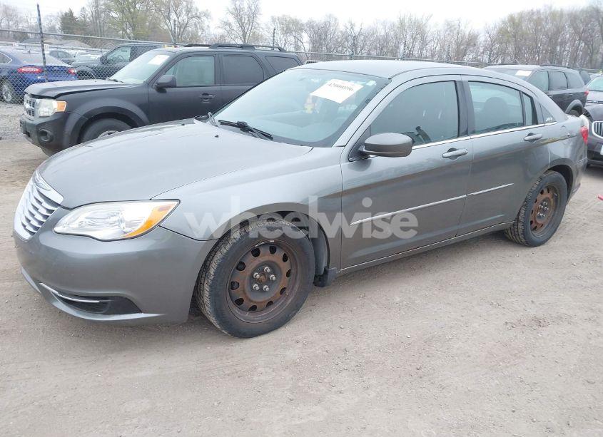 Photo 2 of 2012 Chrysler 200 LX (VIN 1C3CCBAB6CN273424)