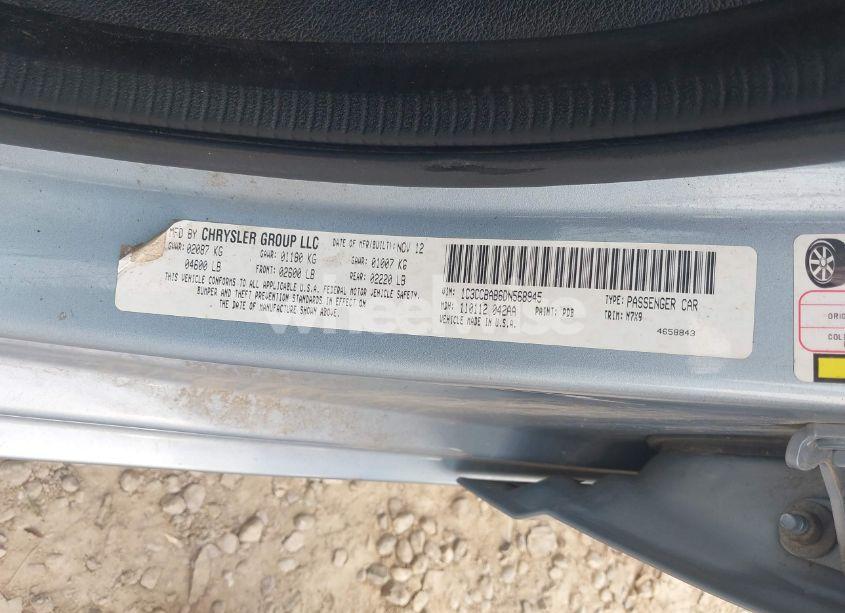 Photo 9 of 2013 Chrysler 200 LX (VIN 1C3CCBAB6DN568945)