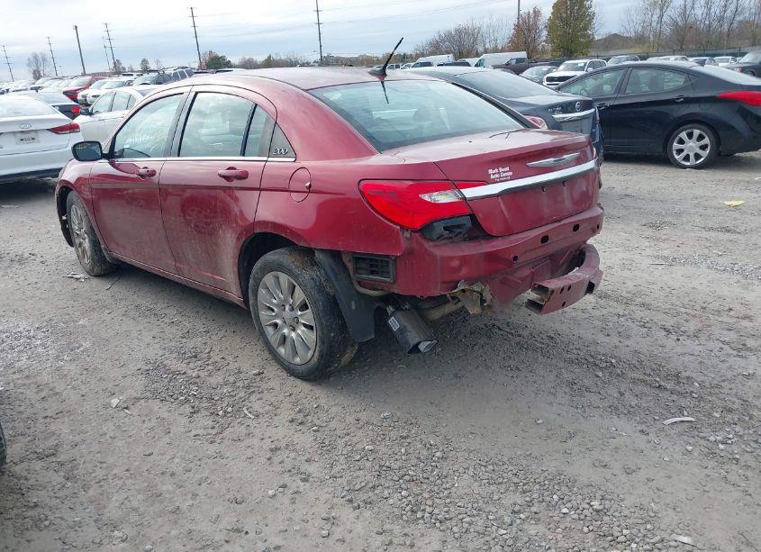 Photo 3 of 2012 Chrysler 200 LX (VIN 1C3CCBAB7CN166964)