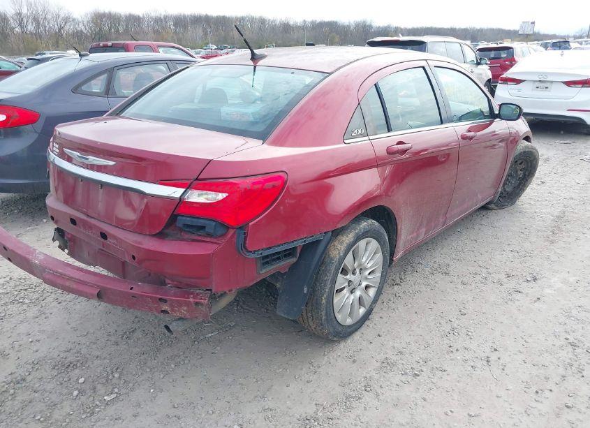 Photo 4 of 2012 Chrysler 200 LX (VIN 1C3CCBAB7CN166964)