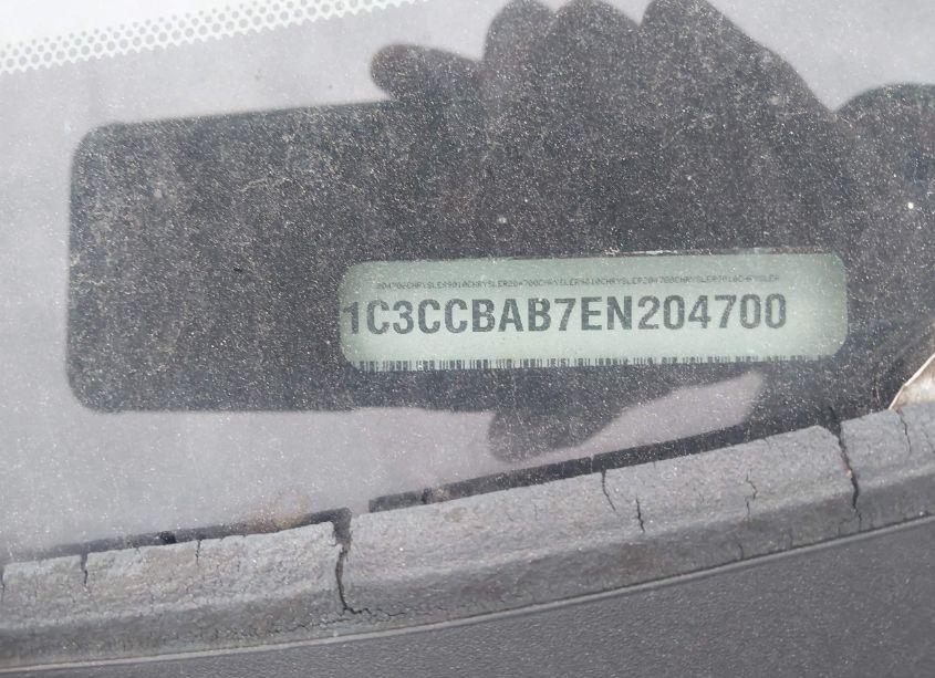 Photo 9 of 2014 Chrysler 200 LX (VIN 1C3CCBAB7EN204700)