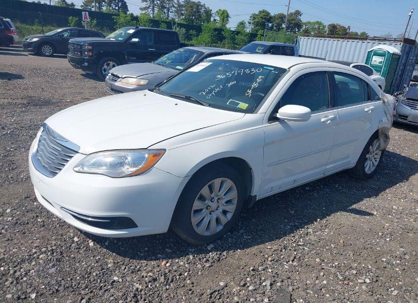 Photo 2 of 2012 Chrysler 200 LX (VIN 1C3CCBAB8CN273439)