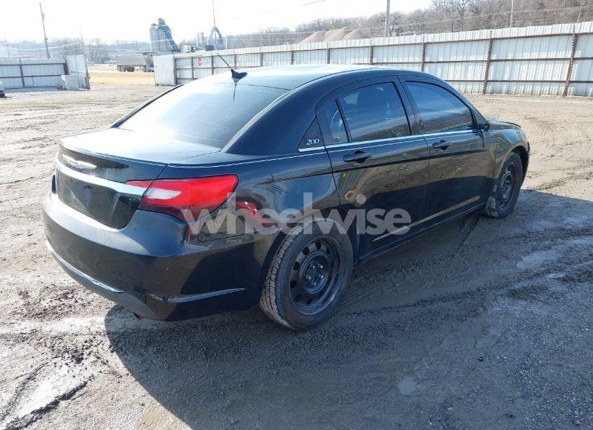Photo 4 of 2012 Chrysler 200 LX (VIN 1C3CCBAB9CN281890)