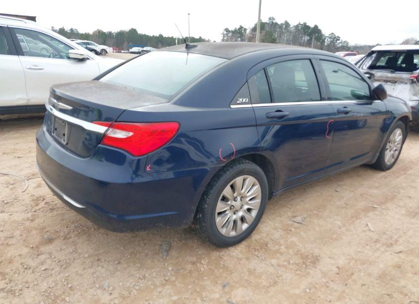 Photo 4 of 2013 Chrysler 200 LX (VIN 1C3CCBAG2DN736432)