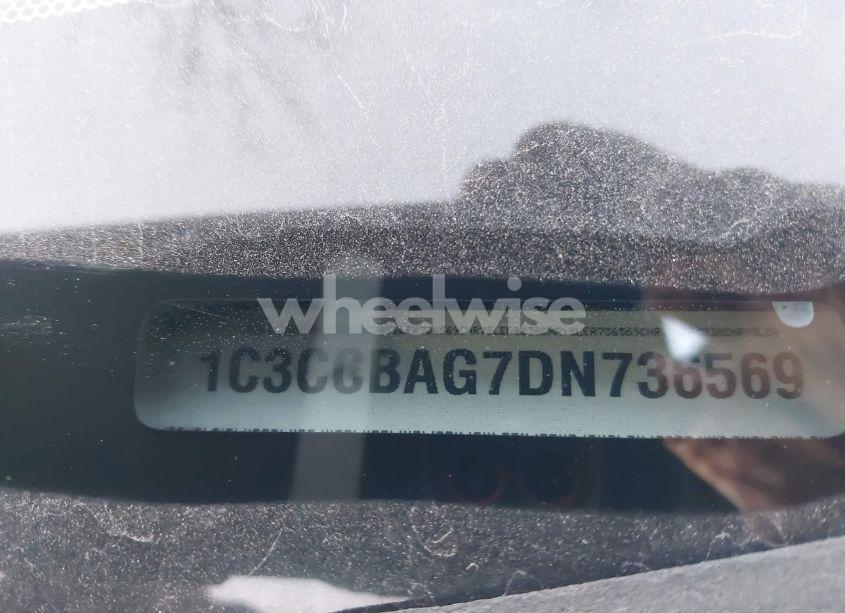 Photo 9 of 2013 Chrysler 200 LX (VIN 1C3CCBAG7DN736569)