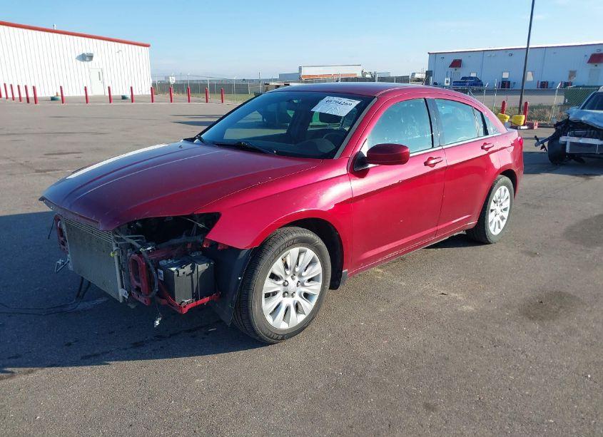 Photo 2 of 2013 Chrysler 200 LX (VIN 1C3CCBAG9DN767807)