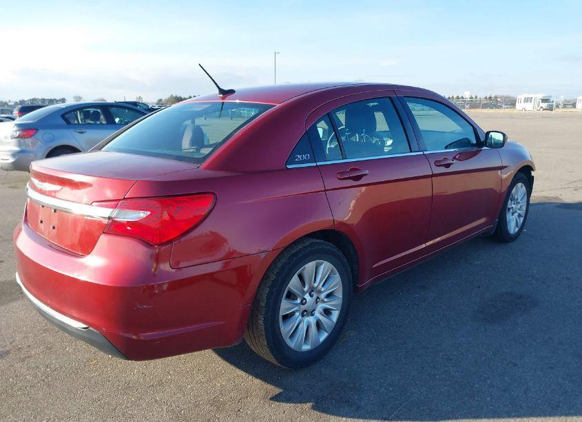 Photo 4 of 2013 Chrysler 200 LX (VIN 1C3CCBAG9DN767807)