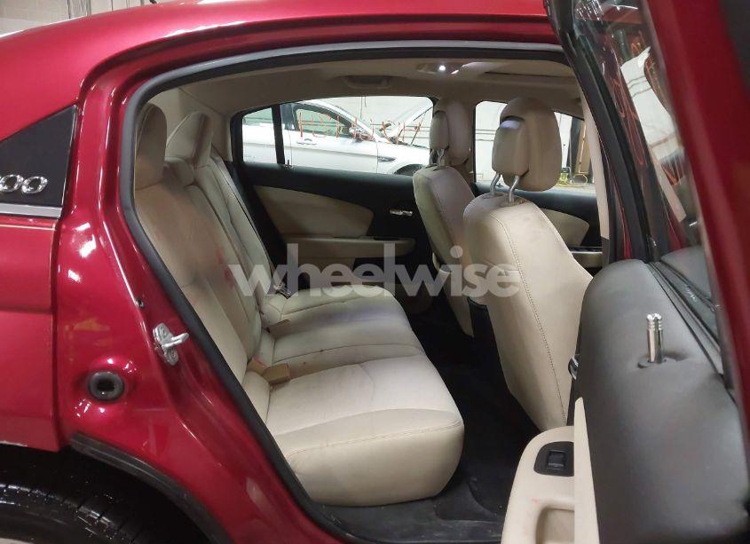 Photo 8 of 2012 Chrysler 200 TOURING (VIN 1C3CCBBB0CN181773)