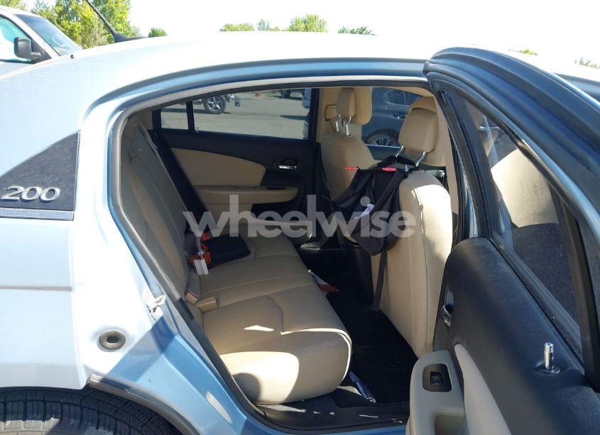 Photo 8 of 2013 Chrysler 200 TOURING (VIN 1C3CCBBB0DN545434)