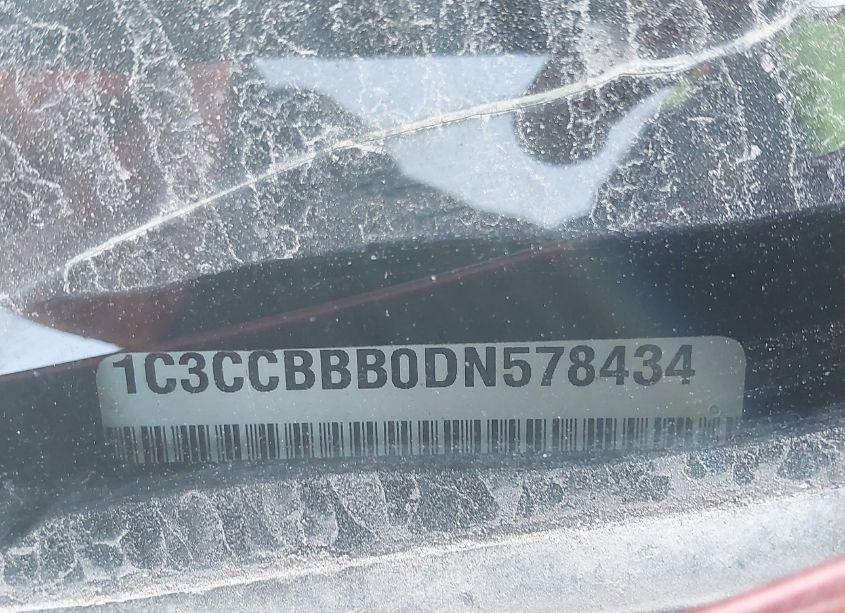 Photo 9 of 2013 Chrysler 200 TOURING (VIN 1C3CCBBB0DN578434)