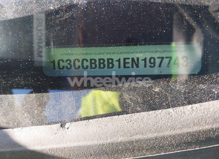 Photo 9 of 2014 Chrysler 200 TOURING (VIN 1C3CCBBB1EN197743)