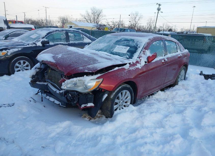 Photo 2 of 2012 Chrysler 200 TOURING (VIN 1C3CCBBB2CN181208)