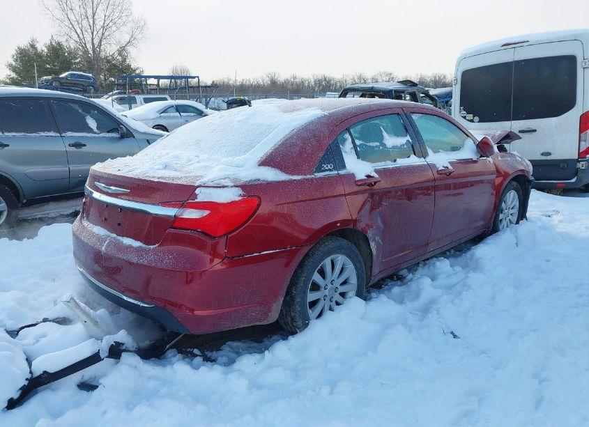 Photo 4 of 2012 Chrysler 200 TOURING (VIN 1C3CCBBB2CN181208)