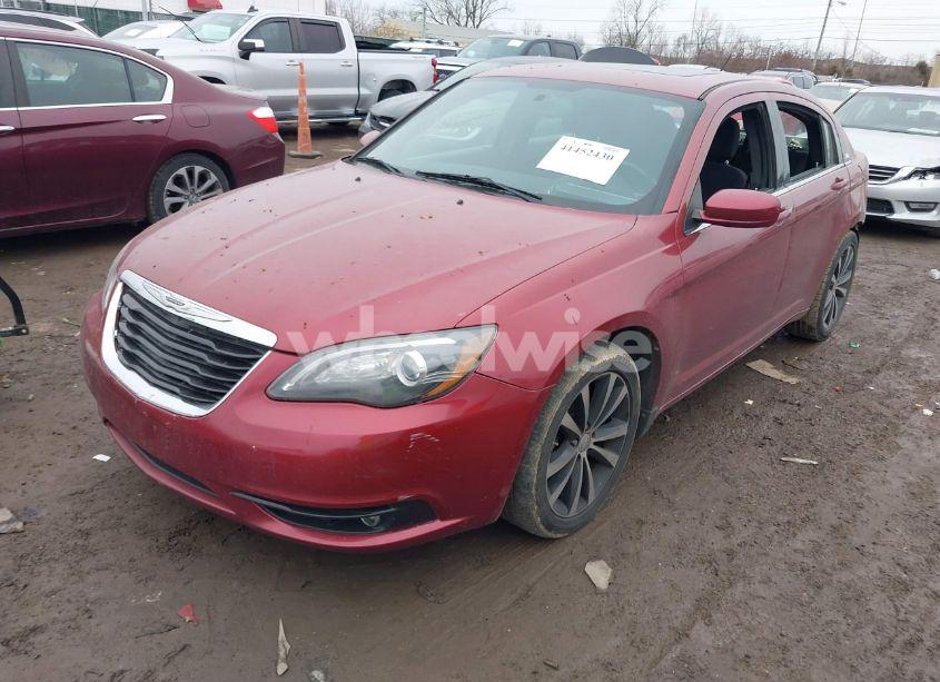 Photo 2 of 2013 Chrysler 200 TOURING (VIN 1C3CCBBB3DN736426)