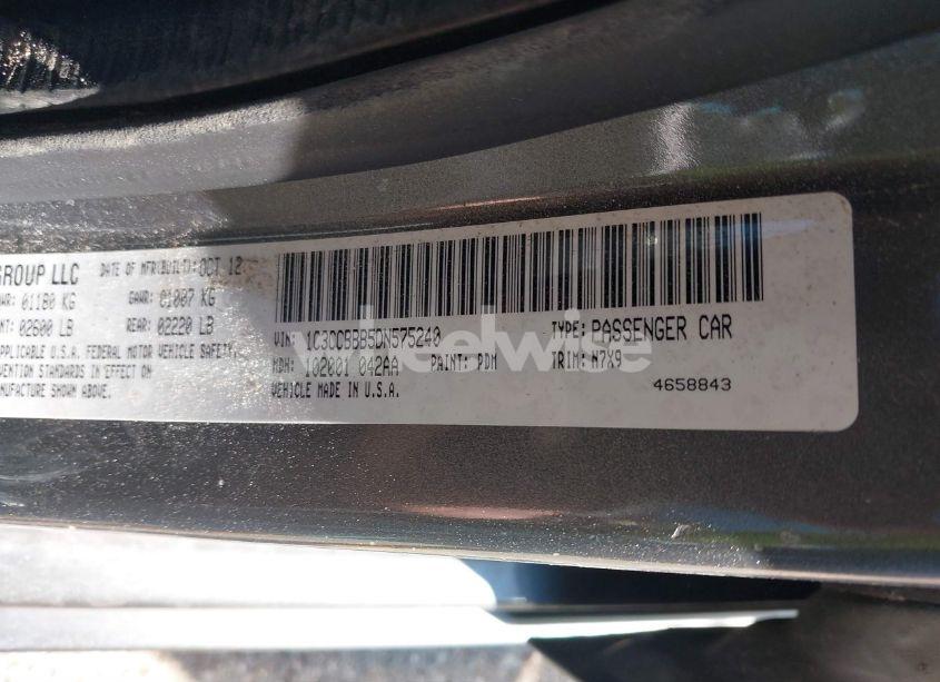 Photo 9 of 2013 Chrysler 200 TOURING (VIN 1C3CCBBB5DN575240)