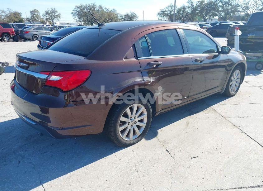 Photo 4 of 2012 Chrysler 200 TOURING (VIN 1C3CCBBB9CN236589)