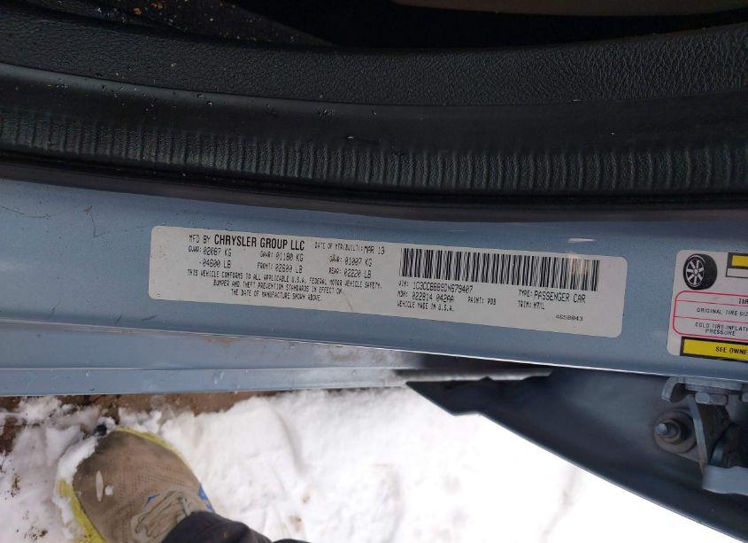 Photo 9 of 2013 Chrysler 200 TOURING (VIN 1C3CCBBB9DN679407)