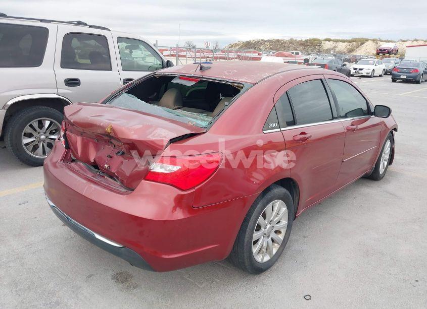 Photo 4 of 2012 Chrysler 200 TOURING (VIN 1C3CCBBBXCN166648)