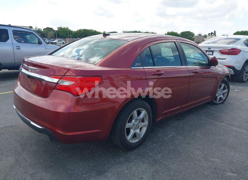 Photo 4 of 2013 Chrysler 200 TOURING (VIN 1C3CCBBBXDN579963)