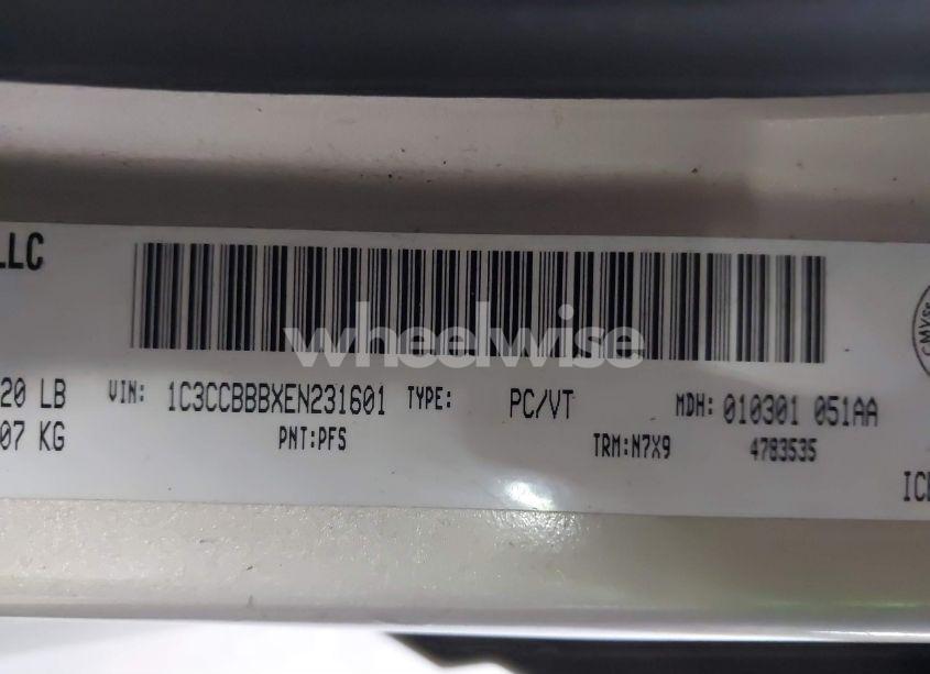 Photo 9 of 2014 Chrysler 200 TOURING (VIN 1C3CCBBBXEN231601)