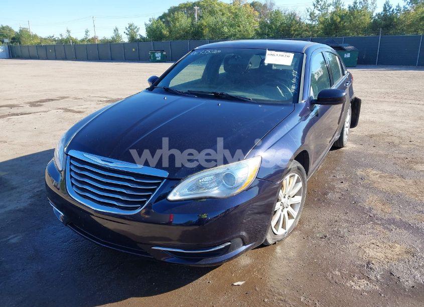 Photo 2 of 2012 Chrysler 200 TOURING (VIN 1C3CCBBG2CN268845)