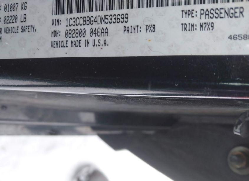 Photo 9 of 2013 Chrysler 200 TOURING (VIN 1C3CCBBG4DN533699)