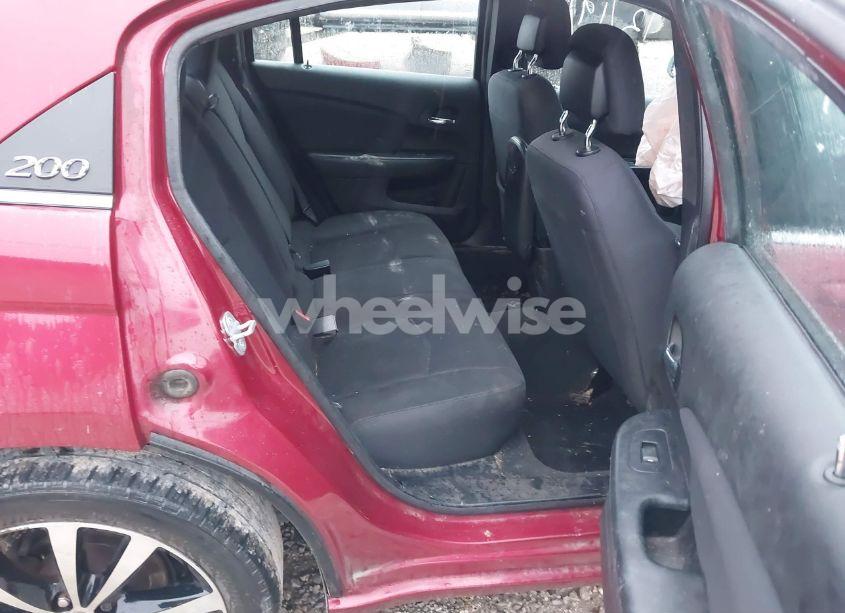 Photo 8 of 2013 Chrysler 200 TOURING (VIN 1C3CCBBG4DN720392)