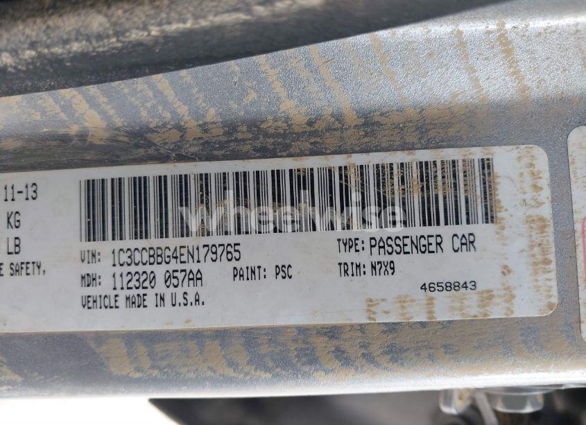 Photo 9 of 2014 Chrysler 200 TOURING (VIN 1C3CCBBG4EN179765)