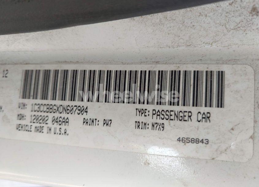 Photo 9 of 2013 Chrysler 200 TOURING (VIN 1C3CCBBGXDN607904)