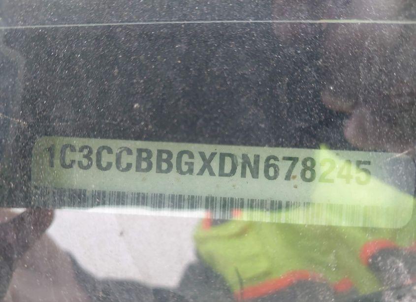 Photo 9 of 2013 Chrysler 200 TOURING (VIN 1C3CCBBGXDN678245)