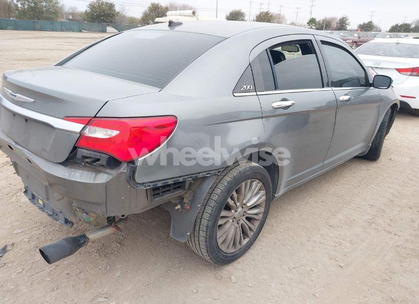 Photo 4 of 2012 Chrysler 200 LIMITED (VIN 1C3CCBCB0CN162106)