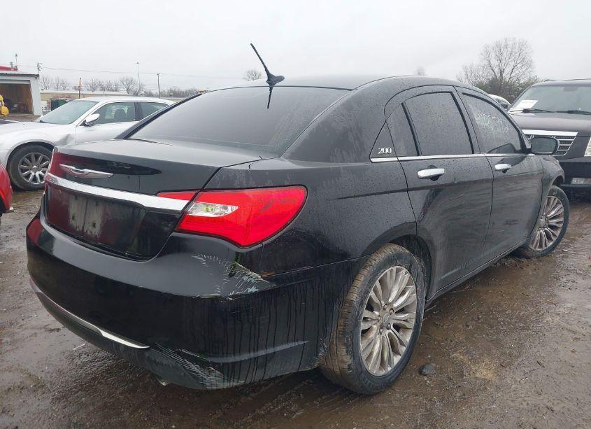 Photo 4 of 2012 Chrysler 200 LIMITED (VIN 1C3CCBCB1CN304107)