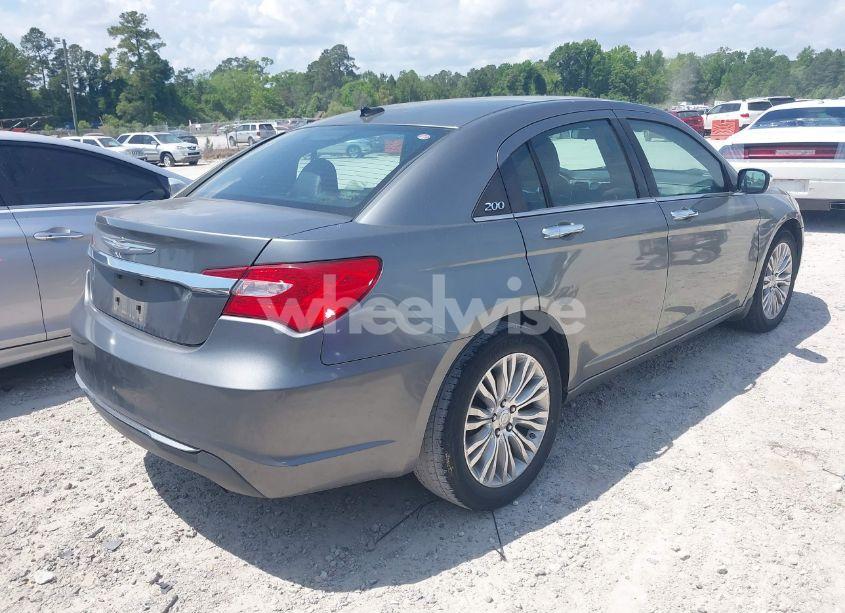 Photo 4 of 2012 Chrysler 200 LIMITED (VIN 1C3CCBCB1CN308772)