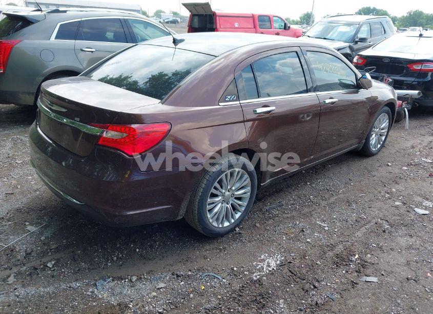 Photo 4 of 2012 Chrysler 200 LIMITED (VIN 1C3CCBCB2CN169929)