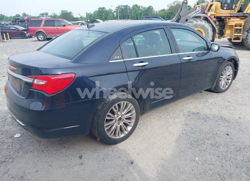 Photo 4 of 2012 Chrysler 200 LIMITED (VIN 1C3CCBCB3CN307591)