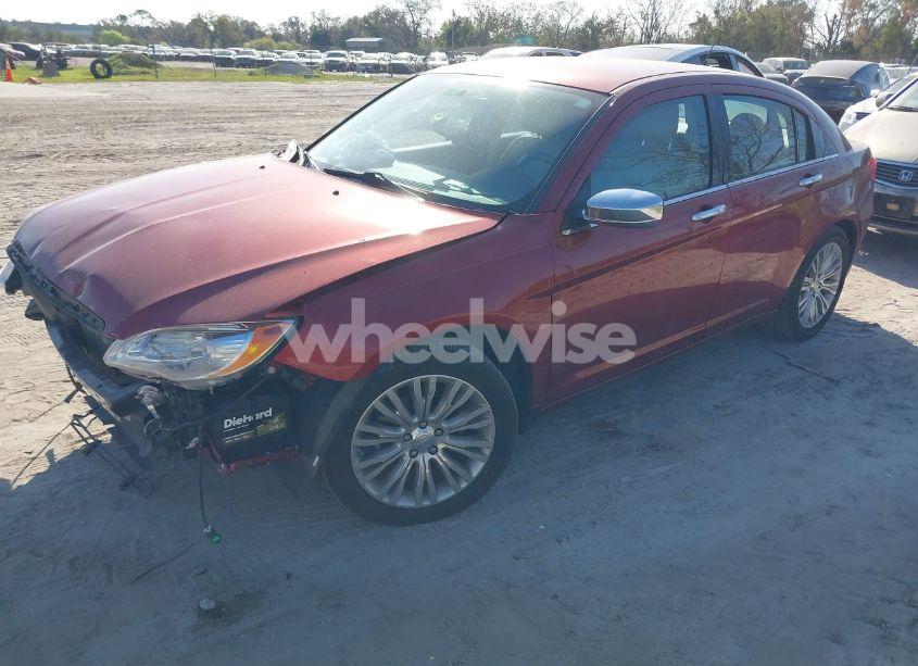 Photo 2 of 2012 Chrysler 200 LIMITED (VIN 1C3CCBCB4CN176400)