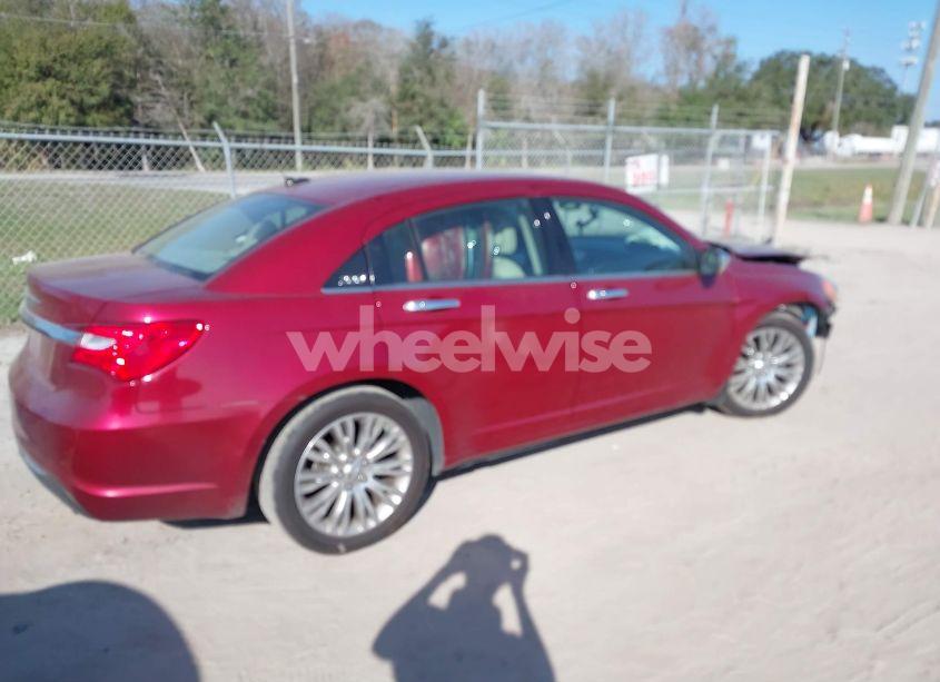 Photo 4 of 2012 Chrysler 200 LIMITED (VIN 1C3CCBCB4CN176400)