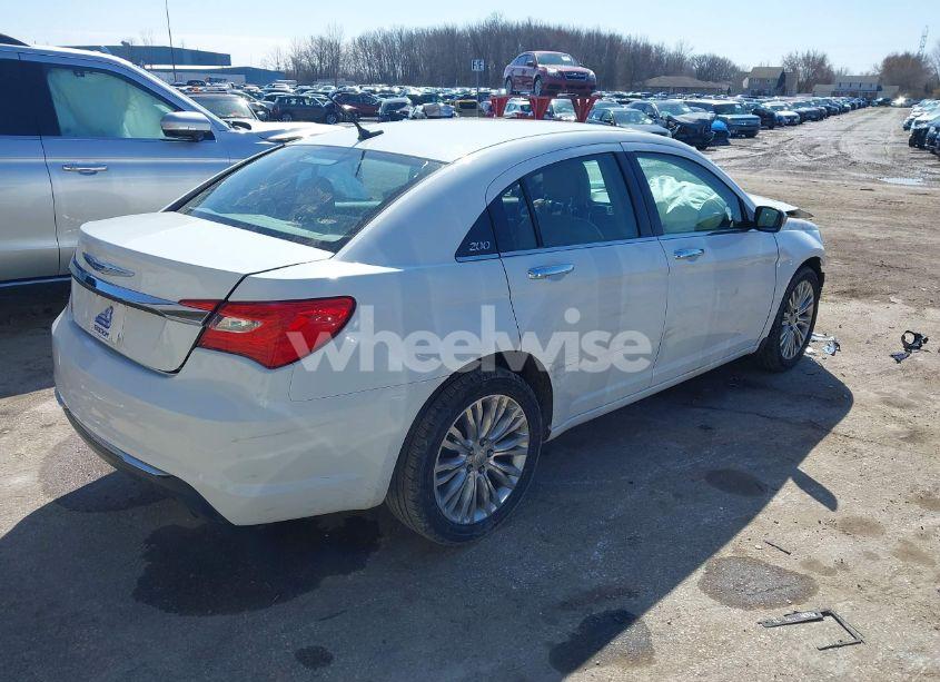 Photo 4 of 2012 Chrysler 200 LIMITED (VIN 1C3CCBCB6CN305981)