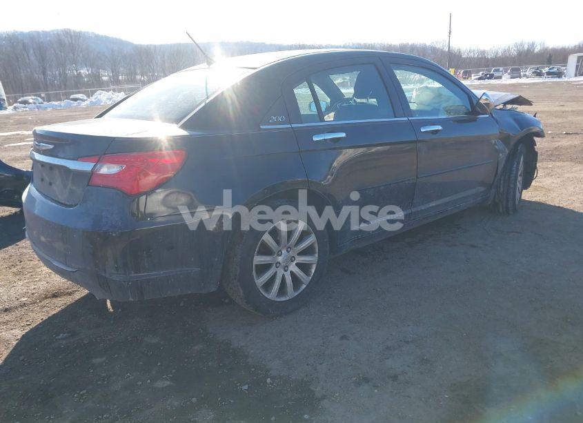 Photo 4 of 2013 Chrysler 200 LIMITED (VIN 1C3CCBCB9DN568029)
