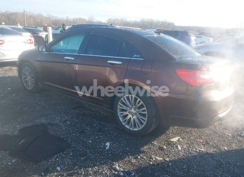 Photo 3 of 2013 Chrysler 200 LIMITED (VIN 1C3CCBCG0DN507356)