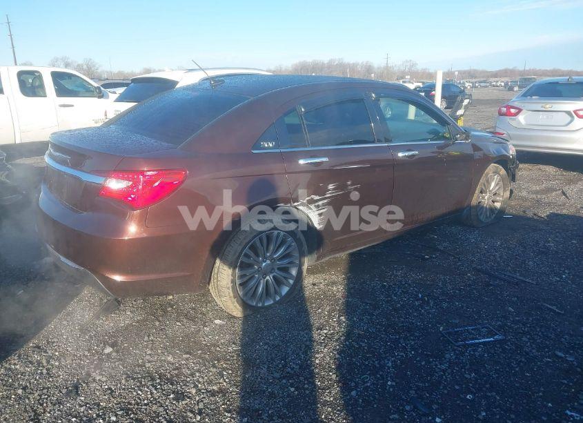 Photo 4 of 2013 Chrysler 200 LIMITED (VIN 1C3CCBCG0DN507356)