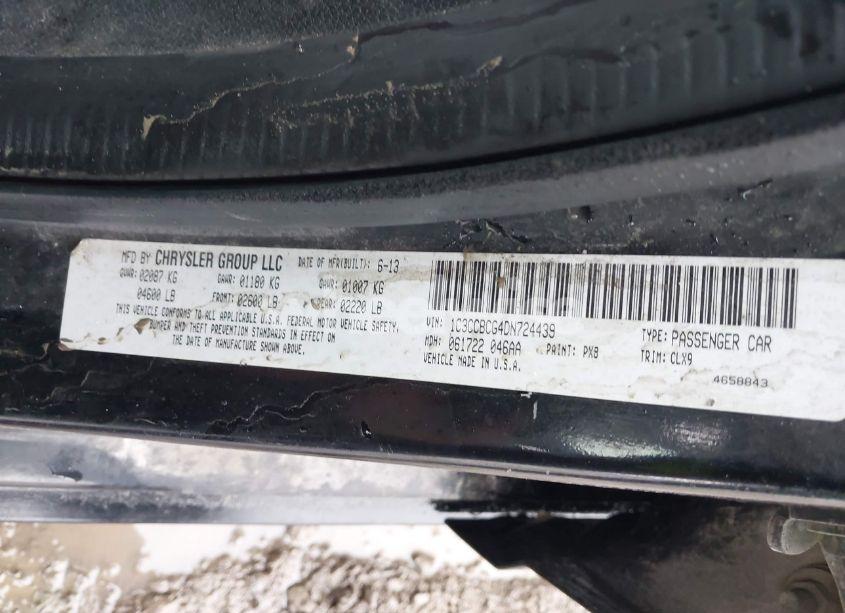 Photo 9 of 2013 Chrysler 200 LIMITED (VIN 1C3CCBCG4DN724439)