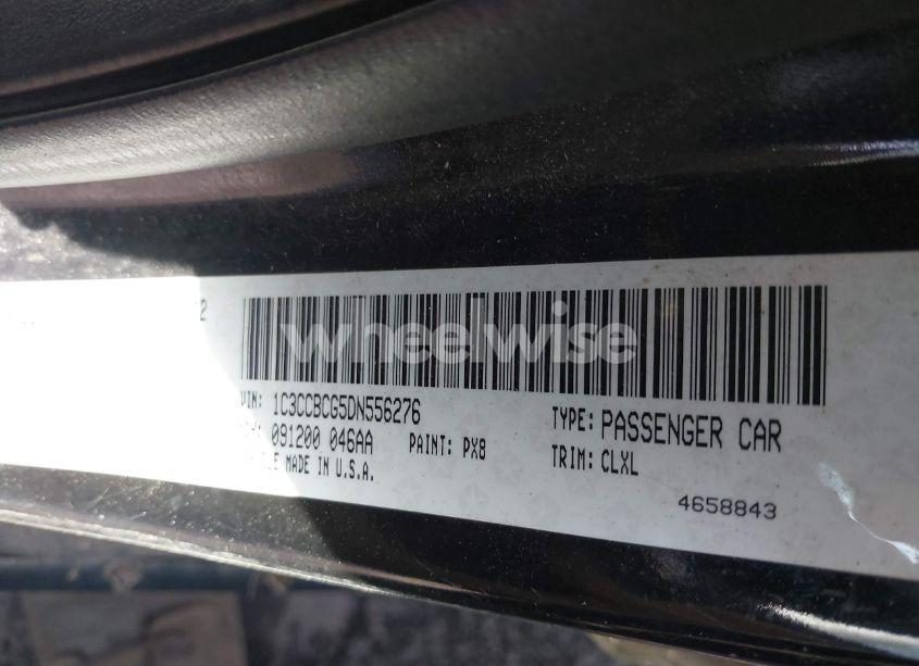 Photo 9 of 2013 Chrysler 200 LIMITED (VIN 1C3CCBCG5DN556276)