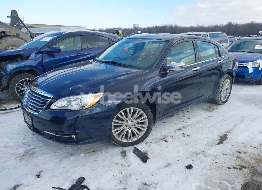 Photo 2 of 2012 Chrysler 200 LIMITED (VIN 1C3CCBCG7CN132189)