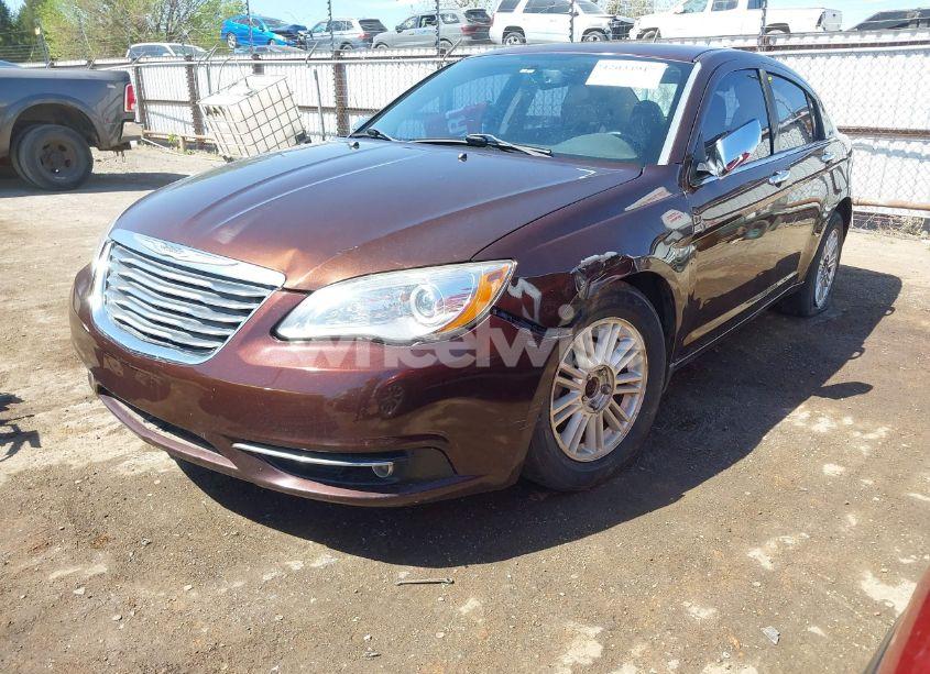 Photo 2 of 2012 Chrysler 200 LIMITED (VIN 1C3CCBCG8CN184527)