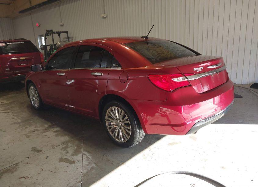 Photo 3 of 2012 Chrysler 200 LIMITED (VIN 1C3CCBCG9CN116625)