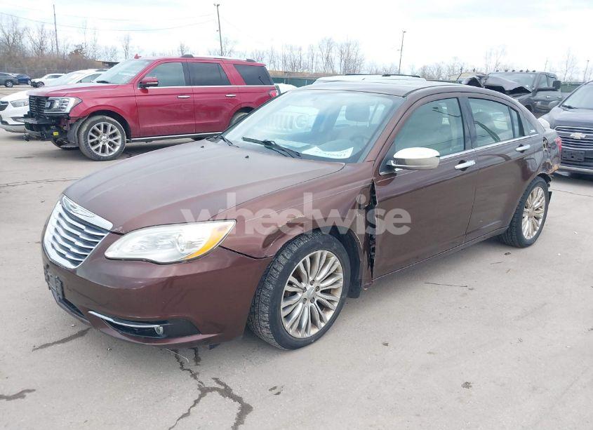 Photo 2 of 2012 Chrysler 200 LIMITED (VIN 1C3CCBCG9CN184021)