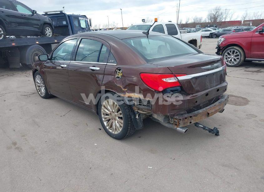 Photo 3 of 2012 Chrysler 200 LIMITED (VIN 1C3CCBCG9CN184021)