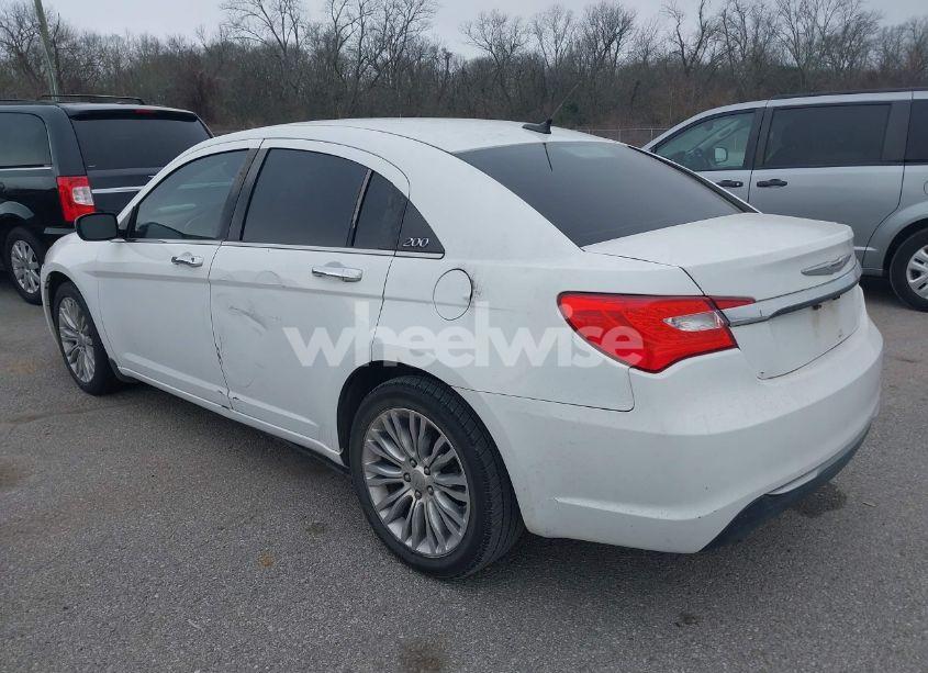 Photo 3 of 2012 Chrysler 200 LIMITED (VIN 1C3CCBCGXCN284662)